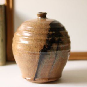 Vintage Signed Handmade Pottery Vase